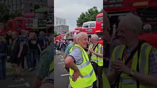 Chiswick hosts event to celebrate 70 years of Routemaster bus [upl. by Siroval]