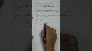 HSC Class XII Ch 2 Application of Derivatives Ex 21 Q8 and Q9 [upl. by Isied885]