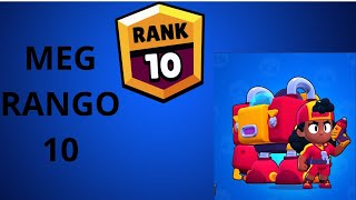 Llevando a Meg de Brawl Stars a rango 10 [upl. by Sairtemed]