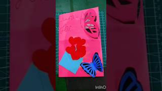 Birthday card Valentine card easy papercraft Amazon product [upl. by Susy47]