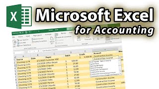 Practical Excel for Accounting Pivot Tables Dropdown Lists and VLOOKUP [upl. by Anoval]