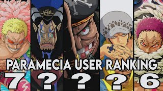 TOP 20 PENGGUNA BUAH IBLIS PARAMECIA TERKUAT DI ONE PIECE [upl. by Attenaj]