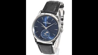 JaegerLeCoultre Master Ultra Thin Moon 39 FM16758 [upl. by Gretna349]