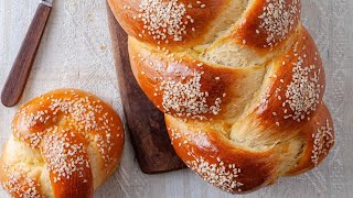 The Ultimate Challah Bread Recipe  Fluffy and Delicious [upl. by Lorinda]