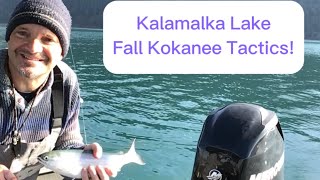 Kalamalka Lake Fall Kokanee Tactics [upl. by Mendelson]