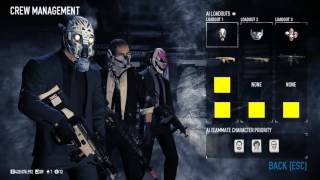 PAYDAY 2  AI Customization and New Safe New DLC Overview The Search For Kento [upl. by Kerk350]