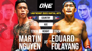 Martin Nguyen vs Eduard Folayang  Full Fight Replay [upl. by Grizelda]