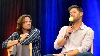 Jensen  Jared VanCon 2012  talk about outtakes [upl. by Yeh]