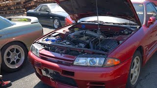 R32 Skyline first engine start up after 20 years  R32 restoration 4 [upl. by Analiese]