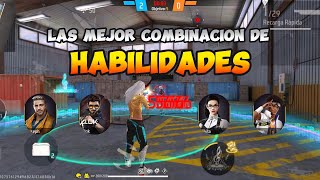 LA MEJOR COMBINACION DE HABILIDADES PARA BR CLASIFICATORIA🔥Y DUELO DE ESCUADRAS EN FREE FIRE [upl. by Roberson]