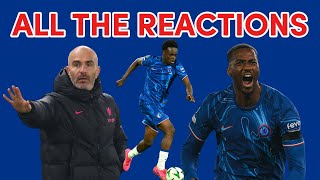 CHELSEA 80 NOAH REACTIONS PRESS HIGHLIGHTS MARESCA TOSIN TYRIQUE GEORGE [upl. by Isyad]