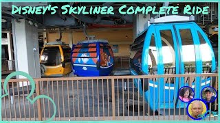 Disneys Skyliner Complete Ride  Walt Disney World Transportation [upl. by Huberman]