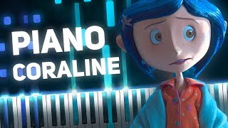 EXPLORATION  Coraline Piano Tutorial [upl. by Giardap947]