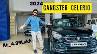 Maruti Suzuki Celerio zxi 2024 Model Review  Maruti Suzuki Celerio 2024  Black Gangster Celerio🔥 [upl. by Uzial]