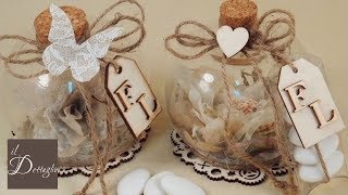 Tutorial Bomboniera Fai Da Te Matrimonio Shabby Chic  Il Dettaglio [upl. by Blasius]