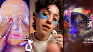 ASMR TikToks ✨ TIKTOK Compilation  Part 70  MAKE UP Triggers  Relax Skincare  For Sleep [upl. by Lim829]