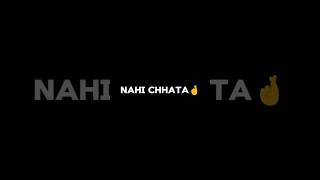 Nahi chahta hai 😢 black screen status trending viral shorts video blackscreen sad statussad [upl. by Trini]