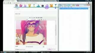 How to resize Photos on your Stardoll Presentaion [upl. by Amikay340]