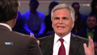 Heuteat Wahl 2013 Bucher vs Faymann  Die besten Sager 1 [upl. by Eldnar861]