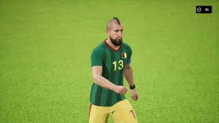 Cameroon VS Brazil WORLD CUP REPLAY EPISODE  EFootball 2023 Match 🇫🇷❤️ [upl. by Dannie64]