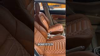 Best car seat cover design with bucket fitting 👌best car seat cover shop trendingshorts luxury [upl. by Drue]