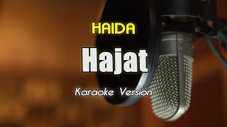 Haida  Hajat Karaoke amp Lirik By Bening Musik [upl. by Robin]