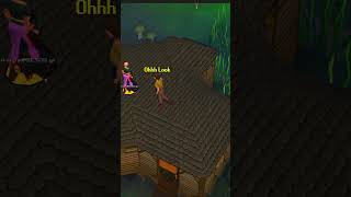 Training Agility on OSRS shorts [upl. by Anait]