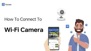 How to Connect to WIFI Camera with Yoosee Products [upl. by Aisatana580]