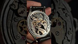 Landeron 48 manual winding movement [upl. by Nesyaj]