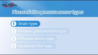 How Piezoresistive Pressure Sensors work [upl. by Dorsman]