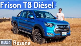 JAC Frison T8 Diesel 4x4 Reseña completa  AUTOSIE7E [upl. by Adamsun]