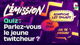 Quiz  Parlezvous le jeune Twitcheur [upl. by Rednasxela912]