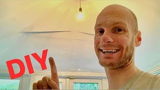 How To DIY INSULATING A Conservatory Roof For Less Than £250 By Yourself Start To Finish [upl. by Alyaj]