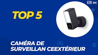 Top 5 Meilleure Caméra de Surveillance Extérieur de 2024 [upl. by Anuait255]