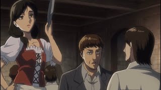 Keith Grisha and Carla’s past  Attack On Titan Season 3 Episode 11 [upl. by Etiuqal]