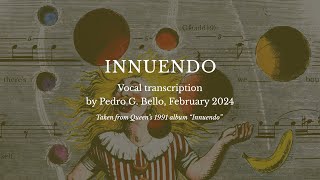 Queen  Innuendo  Vocal Transcription [upl. by Ellesij264]