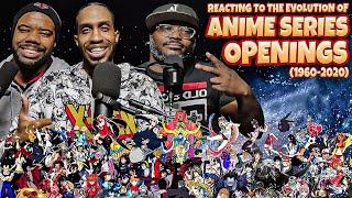 Reacting to The Evolution of Anime Series Openings 19602020 [upl. by Annwahs]