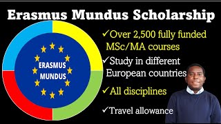 How to Apply for the Erasmus Mundus Scholarship 2025 Intake [upl. by Bounds150]