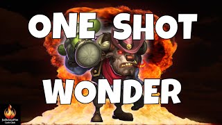 ONE SHOT BASES Minotaur Chieftain Castle Clash Best Heroes [upl. by Htiel]