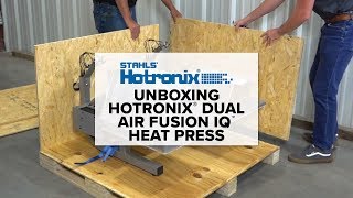 Unboxing Hotronix® Dual Air FUSION IQ™ Heat Press [upl. by Lledo414]