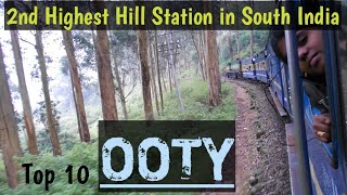 OOTY  Top 10 places not to miss in Ooty  Ooty Tourism  2nd Highest Hill station in South India [upl. by Perloff864]