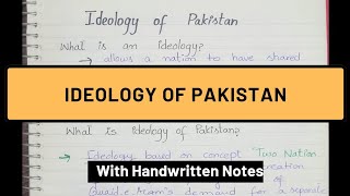 Ideology of PakistanIdeological Basis of Pakistan amp TwoNation theory [upl. by Zetnod512]