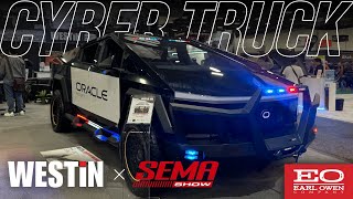 Westin Cyber Truck Accessories  SEMA 2024 [upl. by Marolda357]