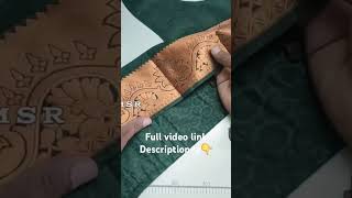 Round neck blouse border stitching  shortsvideo blouse shortvideo latest [upl. by Eicul]