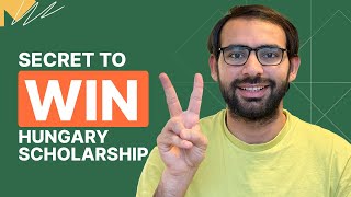 Scholarship winner reveals 1 simple trick to win Stipendium Hungaricum Scholarship 2024–25 [upl. by Nnyrat424]