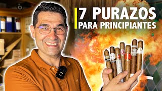 🔥 7 PURAZOS para EMPEZAR a fumar  PRINCIPIANTES en puros y habanos  Cigar Specialist [upl. by Acinok]