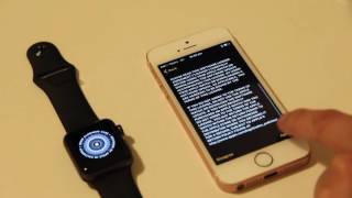 Pair Apple Watch Series 2 to IPhone [upl. by Juley]