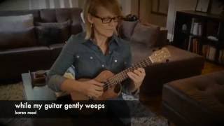 While My Guitar Gently Weeps  George Harrison The Beatles  Ukulele Cover [upl. by Rehctelf]