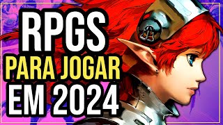 10 RPGs PERFEITOS para JOGAR em 2024 [upl. by Electra109]