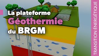 La plateforme Géothermie du BRGM [upl. by Nnylatsirk396]